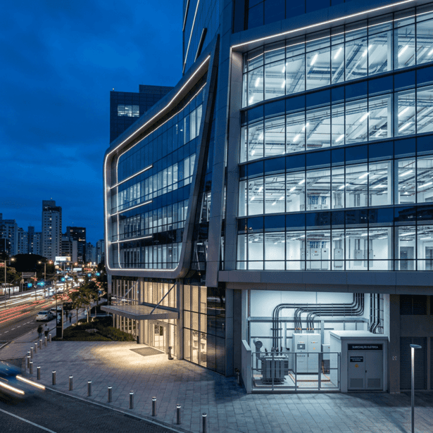 Infraestrutura elétrica para operações corporativas