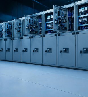 Instalação elétrica empresarial com cabines elétricas