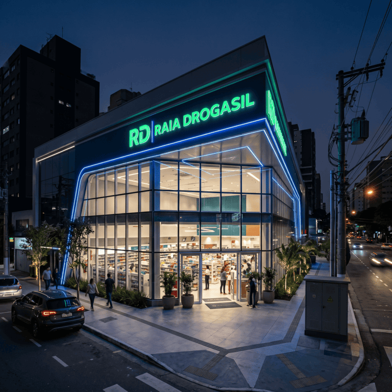 instalação elétrica empresarial com painéis de led